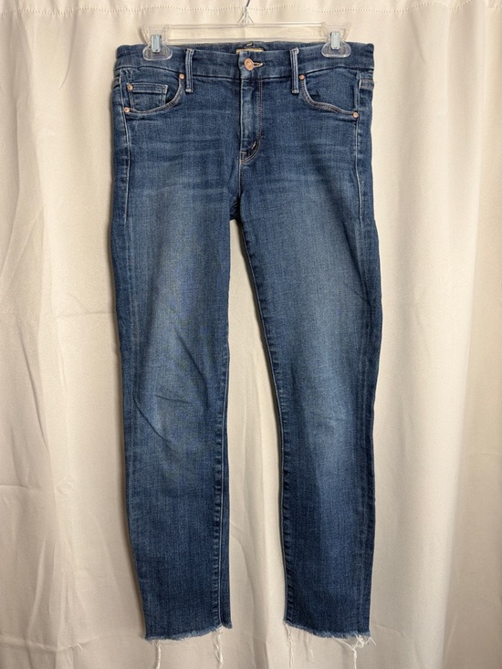 MOTHER Denim - Mother Looker Ankle Fray Girl Crush Wash Size 27